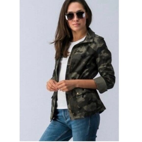 Love Tree Camo Utility Jacket Medium - Picture 3 of 9